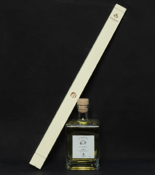 Fragranza d'Ambiente con Bastoncini in legno alla profumazione "Ambra" da 500 ml
