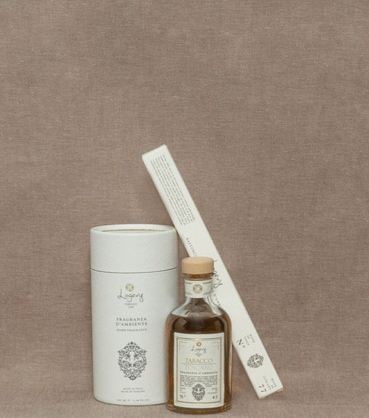 Fragranza d'Ambiente con Bastoncini in legno alla profumazione "Tabacco Toscano" da 100 ml