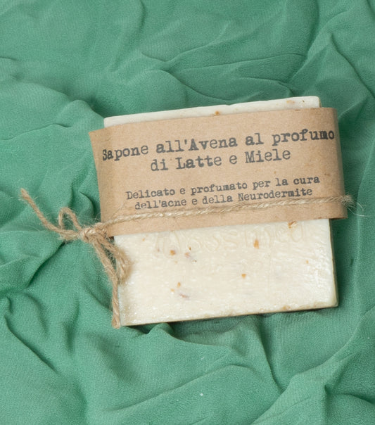 Sapone per Mani/Corpo alla fragranza "Avena al profumo di Latte e Miele"