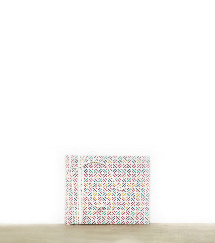 Album in cotone con Disegni e spago