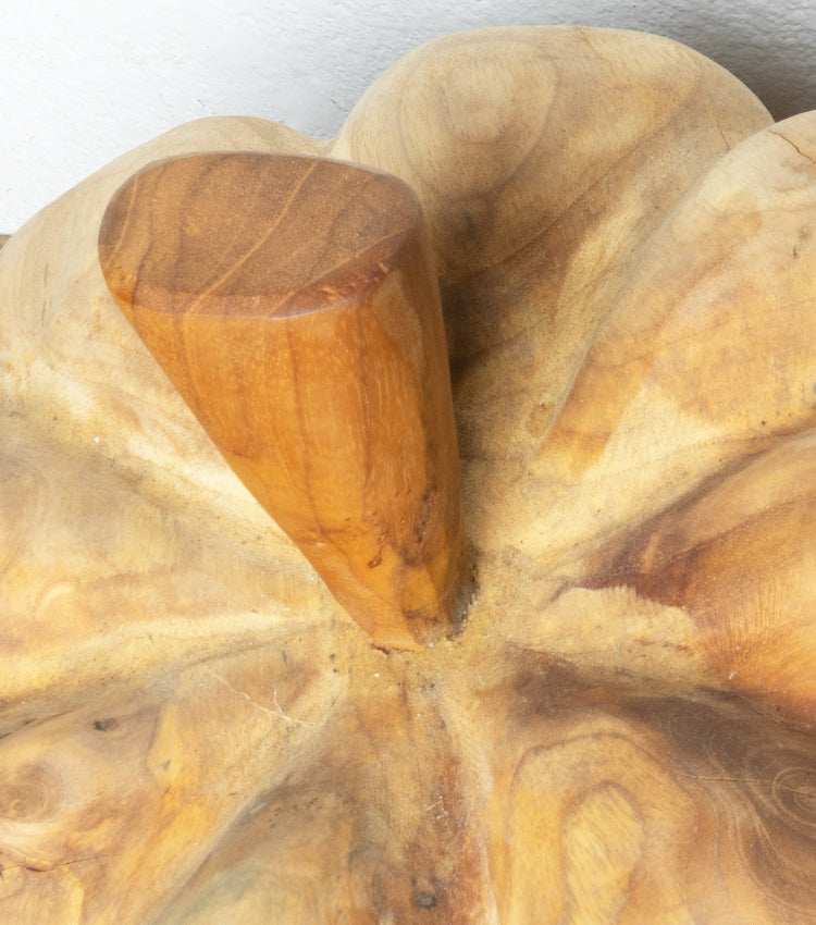Zucca in legno maxi
