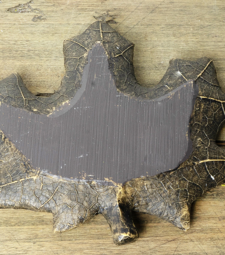 "Foglia d'Acero Vuota-Tasche" in legno