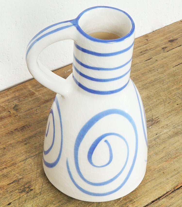 "Brocca con le Spirali" in ceramica