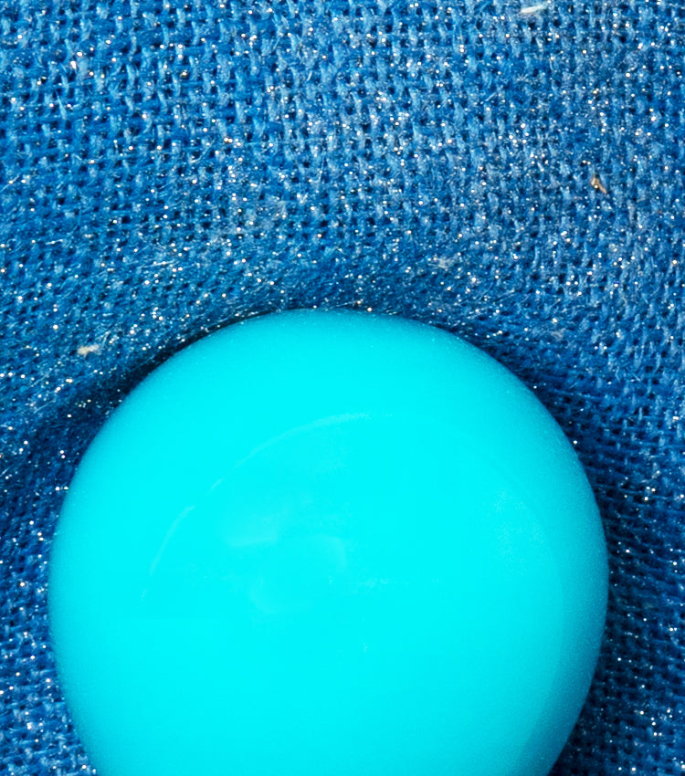 Palloncino azzurro piccolo in ceramica