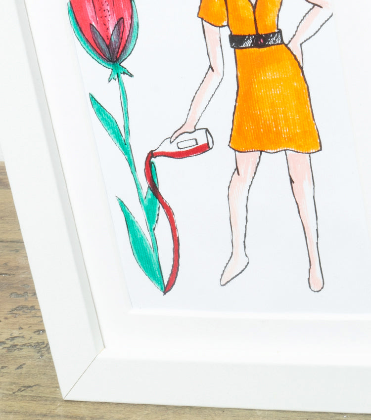 Cornice in legno "Il vino fa MIRACOLI!"