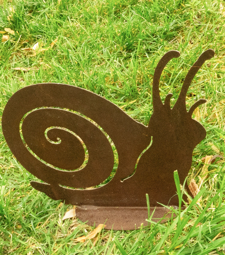 Lumaca in corten grande