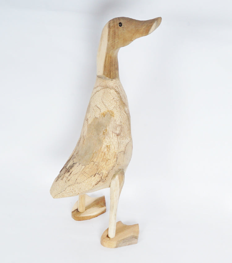 "Paperella in Piedi" in legno di Bambù