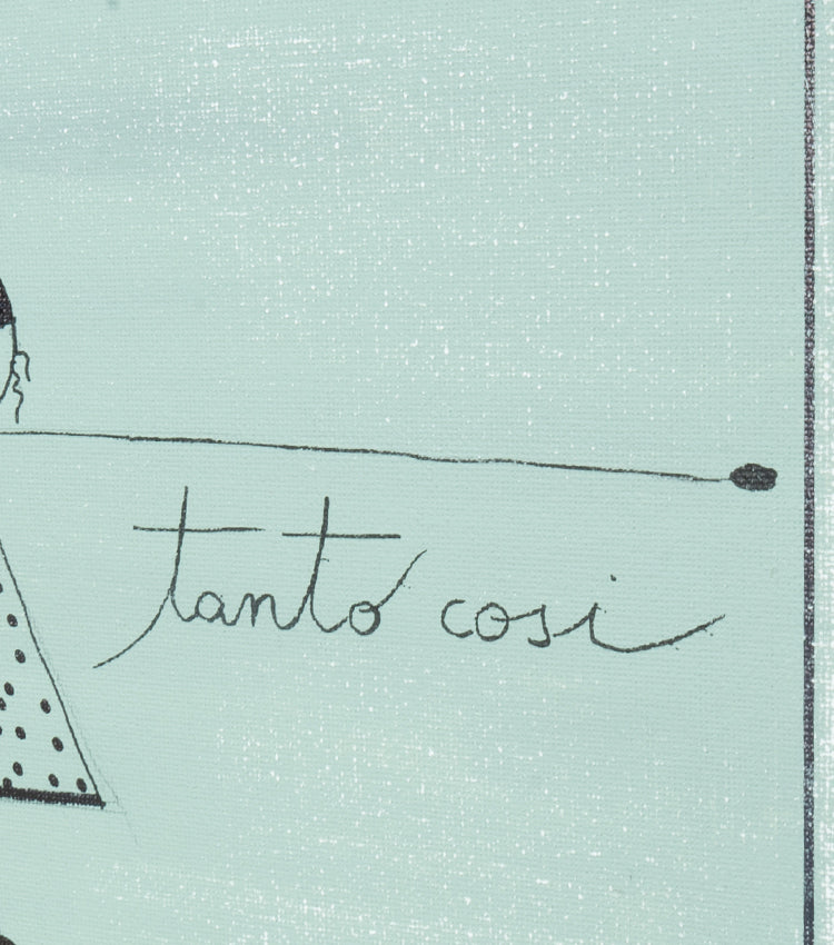 Quadro in tela "ti amo tanto così"