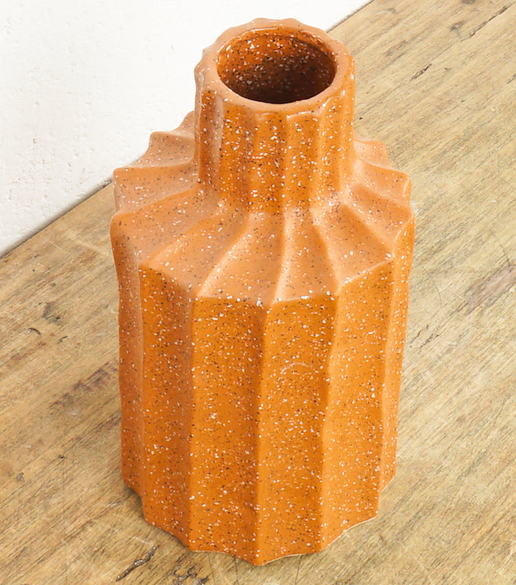 Vasetto in cotto smaltato