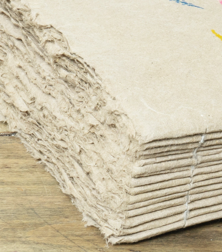 Album in carta di lino con Disegni Floreali e cotone