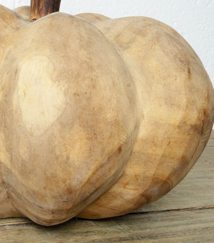 Zucca in legno grande