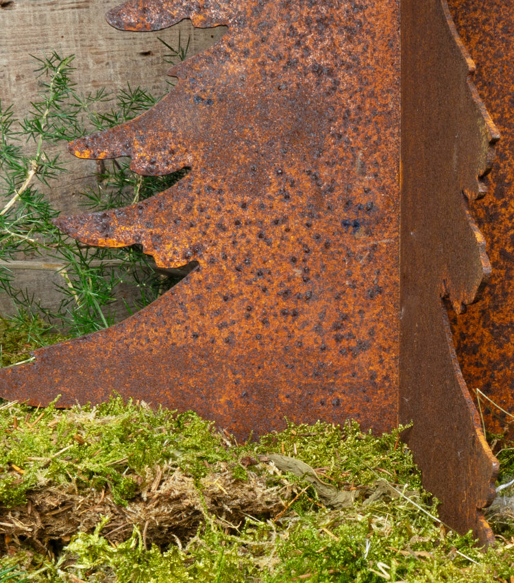 Abete "Inquartato" in corten