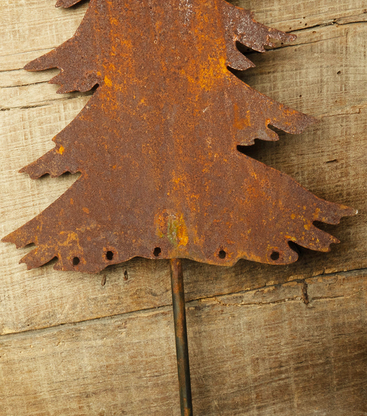 Abete da Fissare in corten piccolo