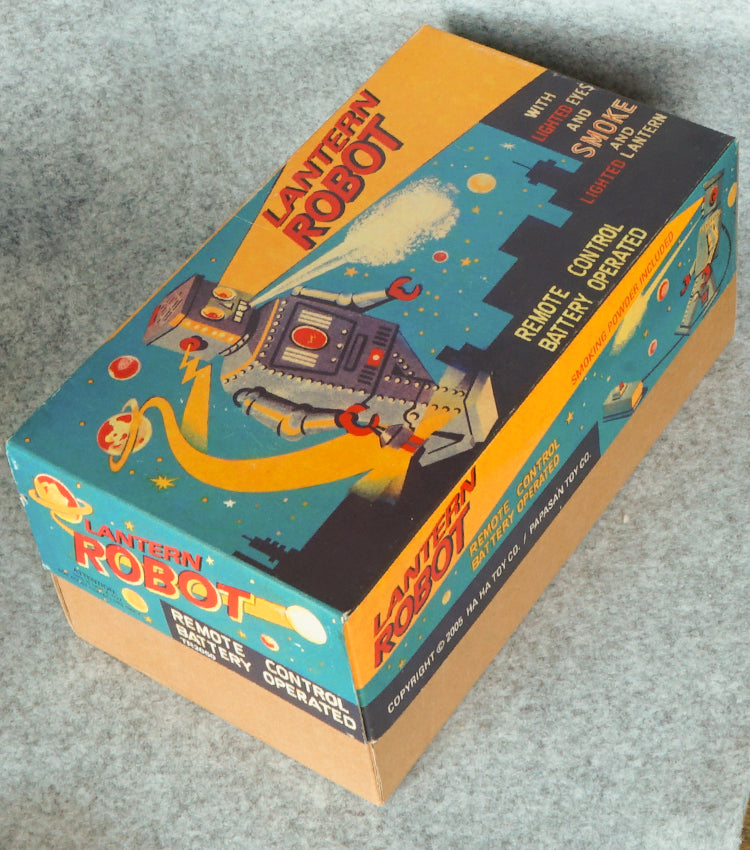 "Bob il Robot Distruttore Vintage a Batterie" in metallo e plastica