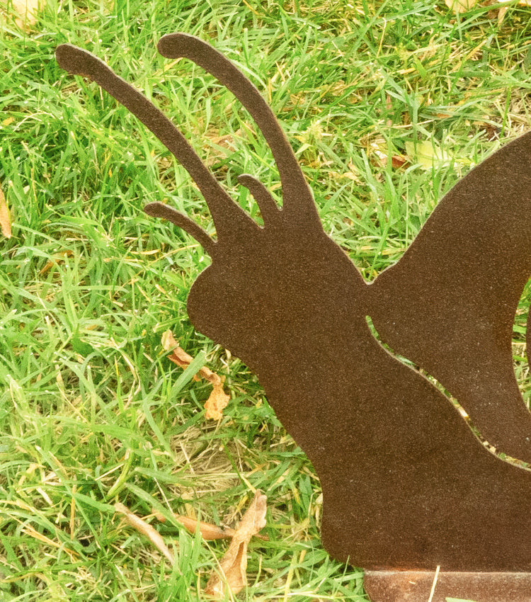 Lumaca in corten grande