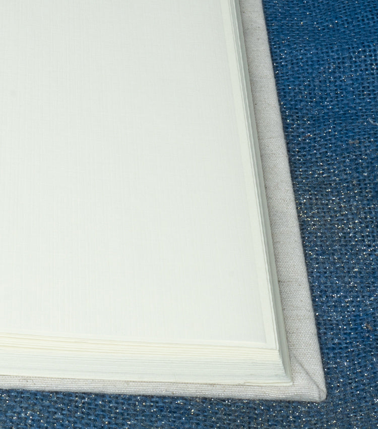 Album in cotone con Palloncini in lino e spago