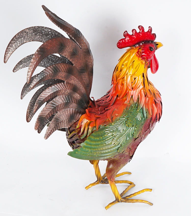 Gallo in metallo
