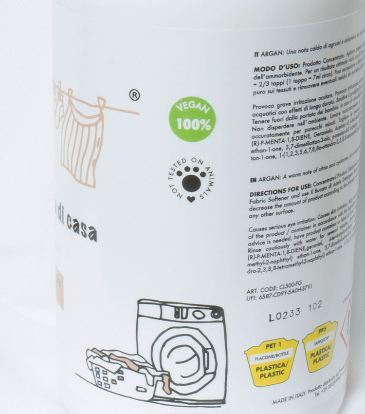 Profumatore per Bucato all'estratto "Argan" da 500 ml
