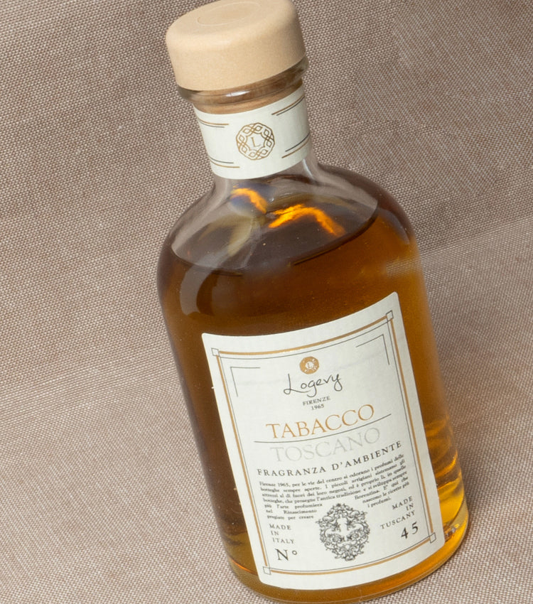 Fragranza d'Ambiente con Bastoncini in legno alla profumazione "Tabacco Toscano" da 100 ml