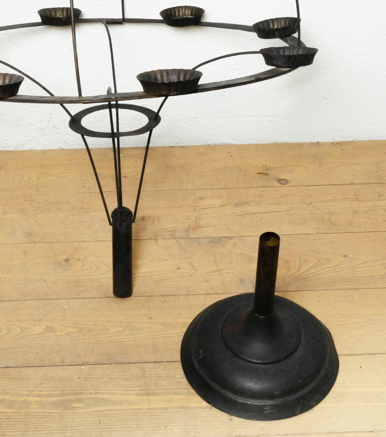 Candelabro "Anticato" in metallo