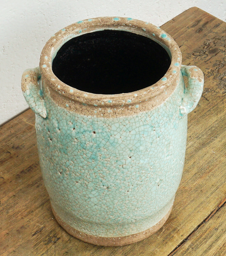 Anfora con Manici Vintage in cotto smaltato
