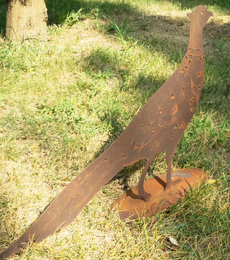 Fagiano in corten