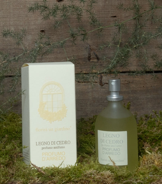 Profumo d'Arredo alla fragranza "Legno di Cedro"