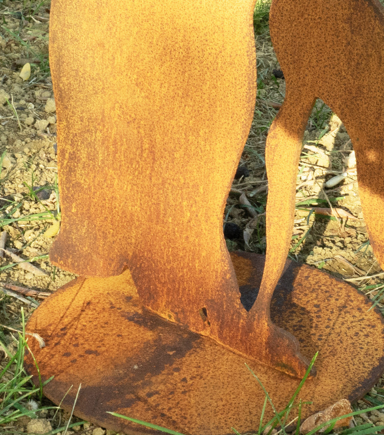 Pinguino Adulto in corten