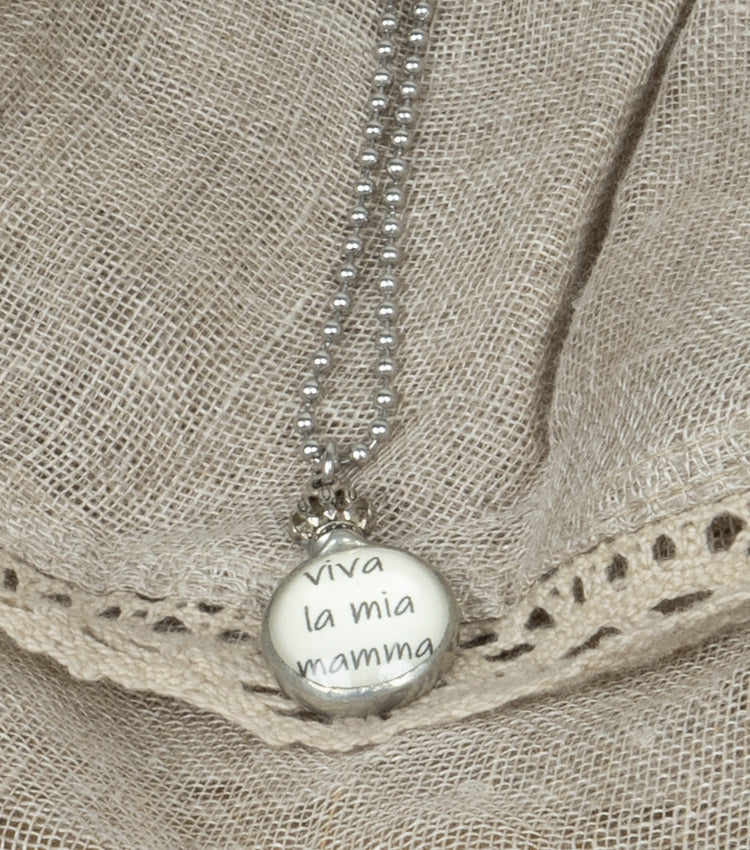Collana Tiffany "Viva la mia mamma"