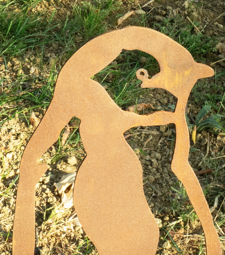 Pinguino Cucciolo in corten