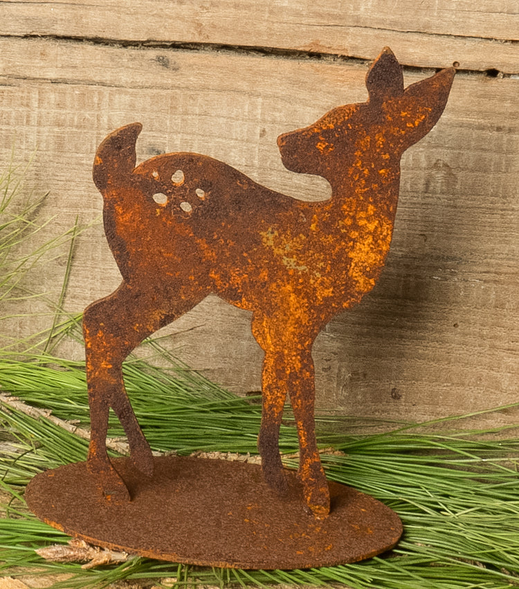 Cucciolo di Renna in corten