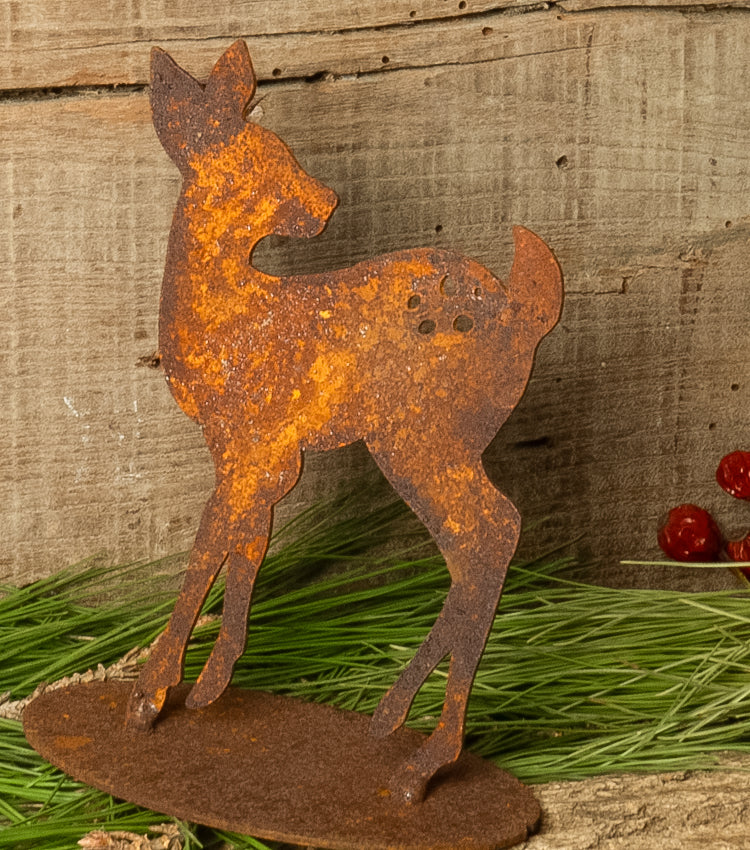 Cucciolo di Renna in corten