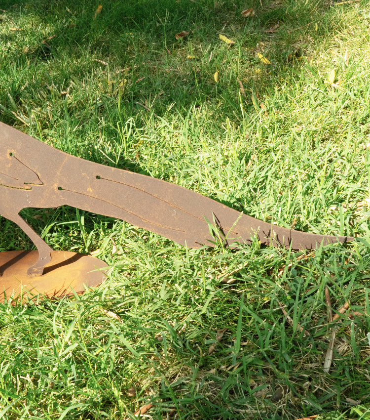 Fagiano in corten