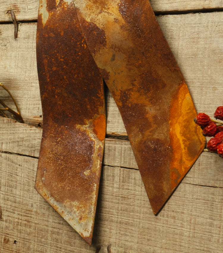 Fiocco Natalizio in corten