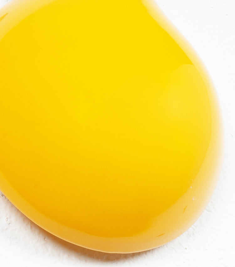 Porta-fiori a forma di lampadina gialla in ceramica