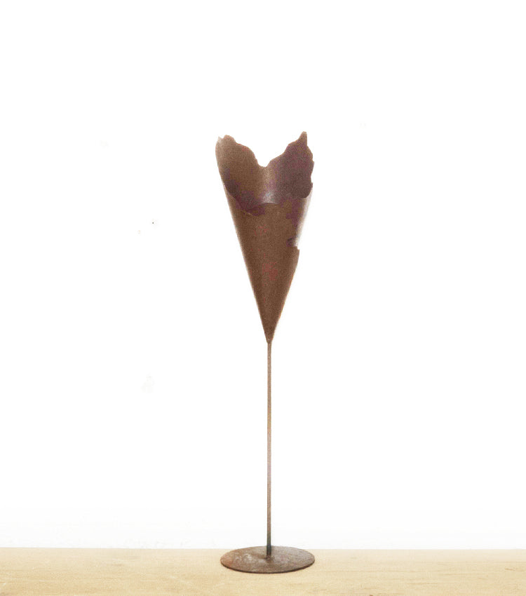 Coppa in corten grande