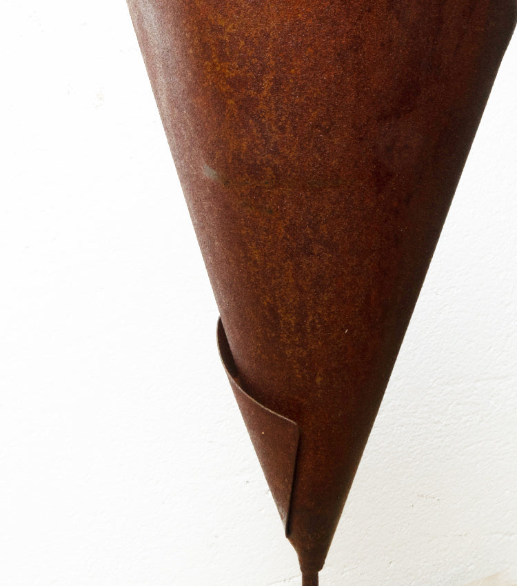 Coppa in corten grande