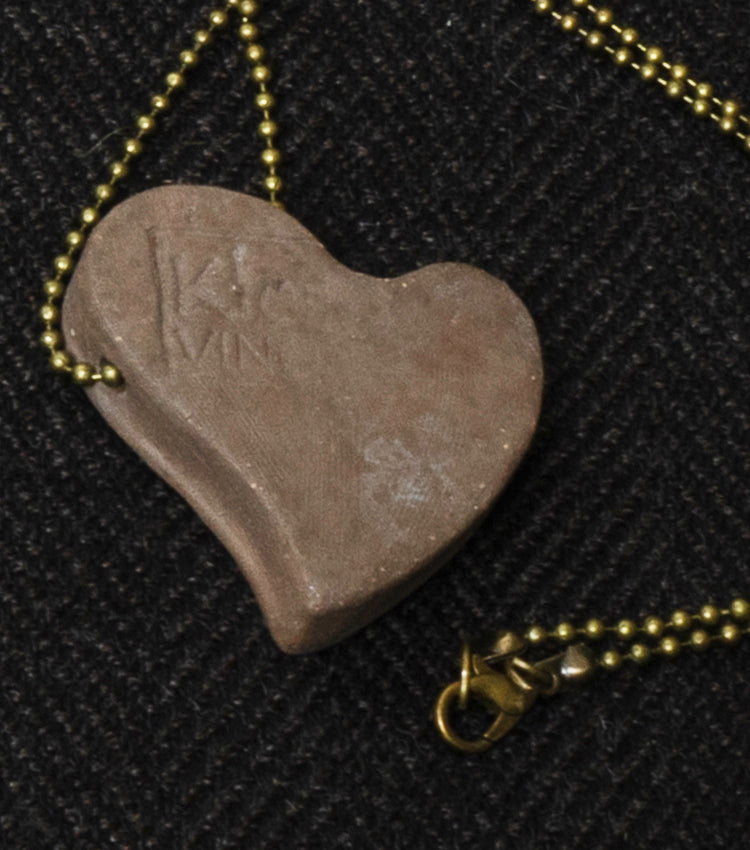 Collana con un Cuore in ceramica grande
