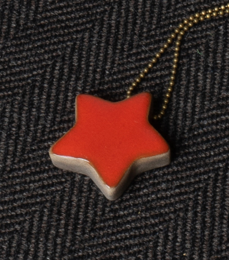 Collana con una Stella in ceramica grande