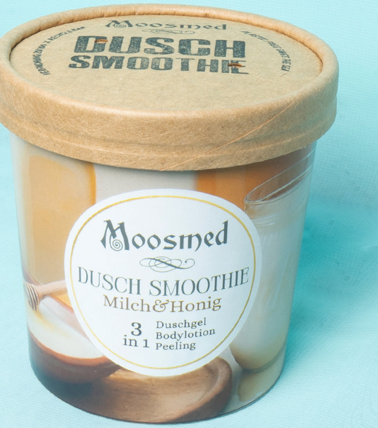 Frullato per Docciagel, Lozione Corpo e Peeling alla profumazione di latte e miele