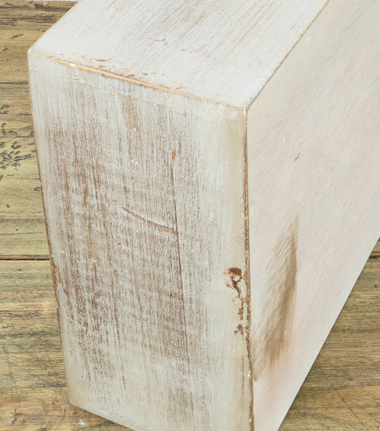 Porta-oggetti con cassetti in legno