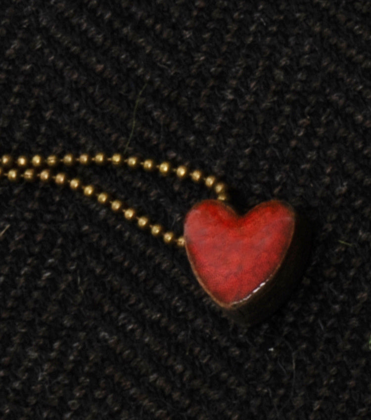 Collana con un Cuore in ceramica piccolo