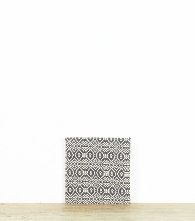 Quadernino in cotone decorato