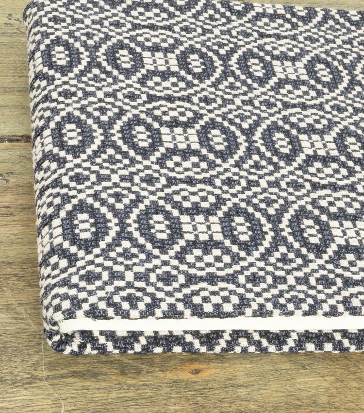Quadernino in cotone decorato