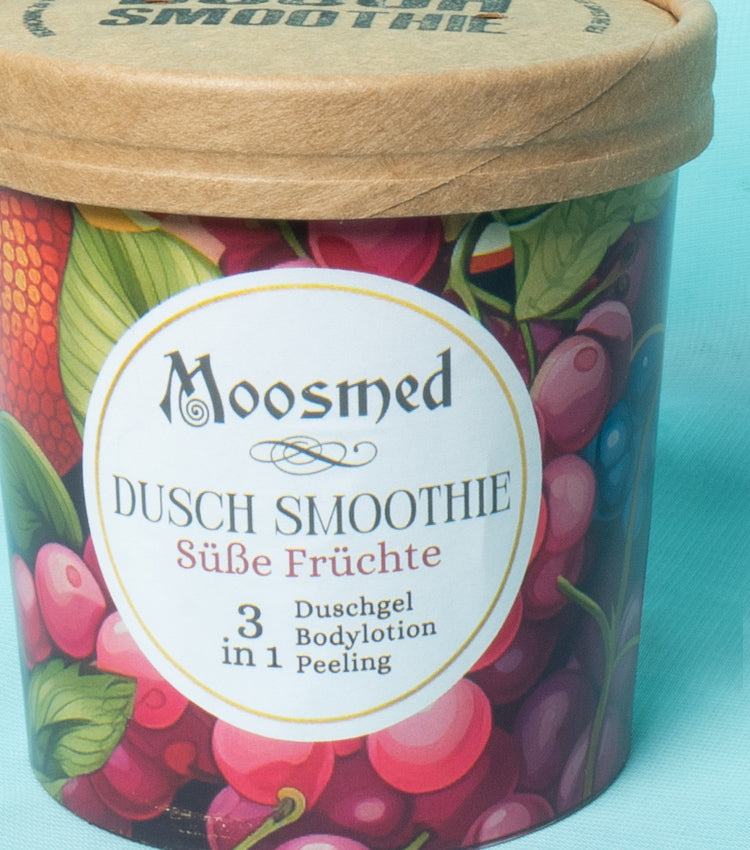 Frullato per Docciagel, Lozione Corpo e Peeling alla profumazione di frutti rossi