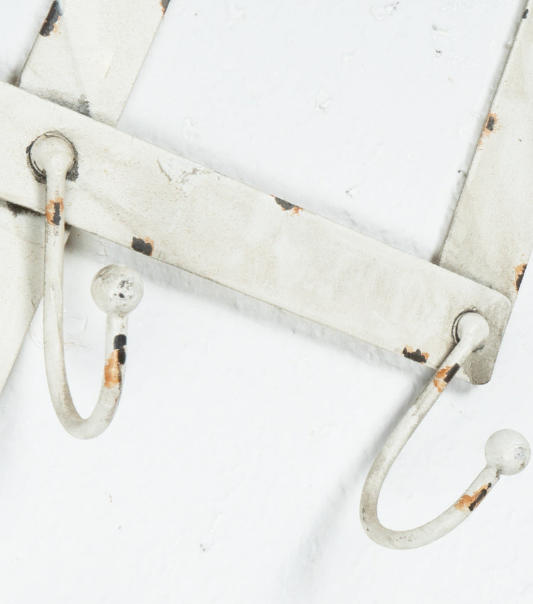 Appendi-abiti estendibile con ganci pieghevoli in metallo