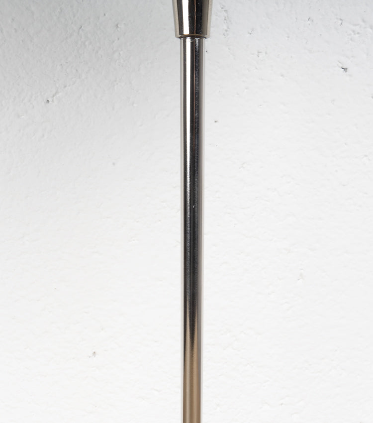 Lampada azzurra in acciaio