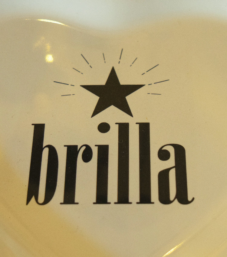 Piattino a forma di cuore "Brilla" in ceramica