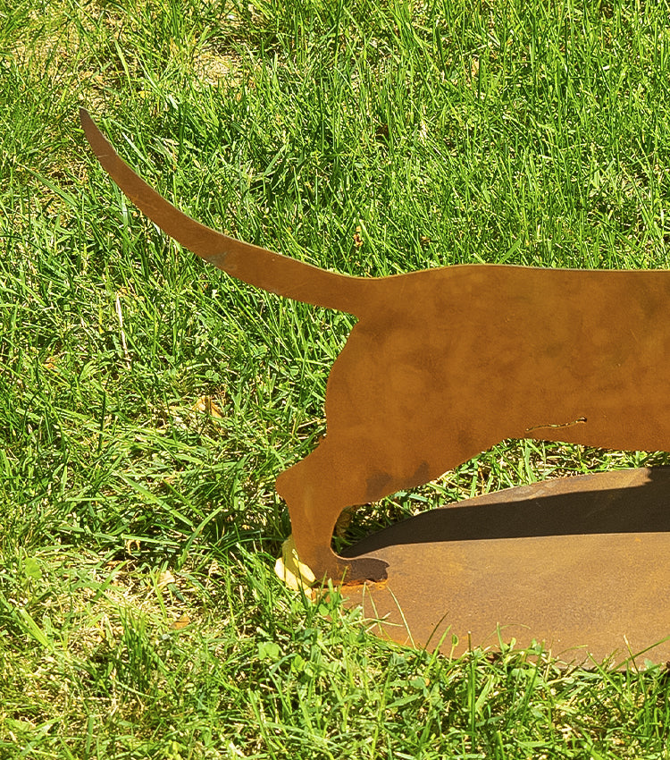 Bassotto in corten