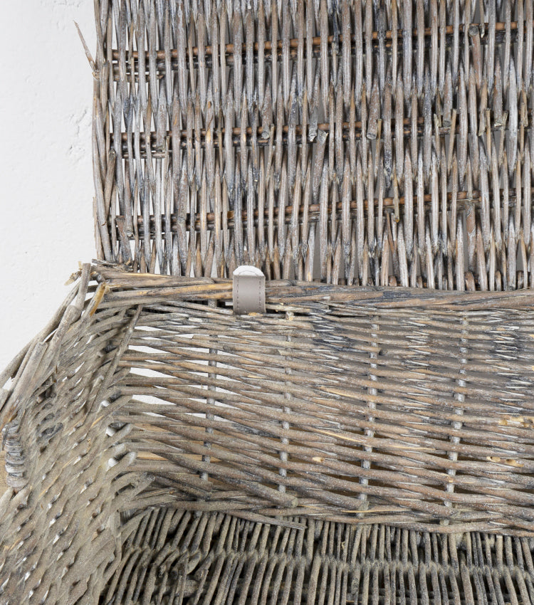 Cestone porta-oggetti in legno